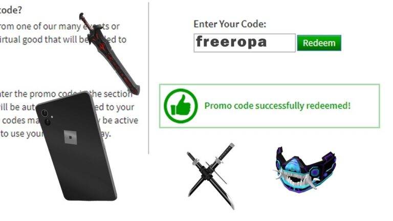 Promo Codes For Roblox